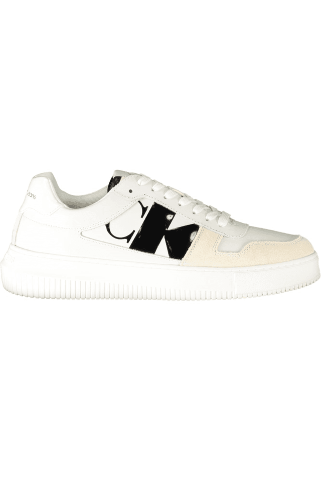 8519CALVIN KLEIN CALZATURA SPORTIVA UOMO BIANCO