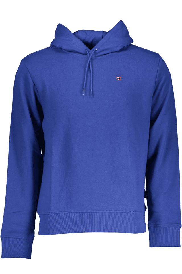 7773NAPAPIJRI FELPA SENZA ZIP UOMO BLU