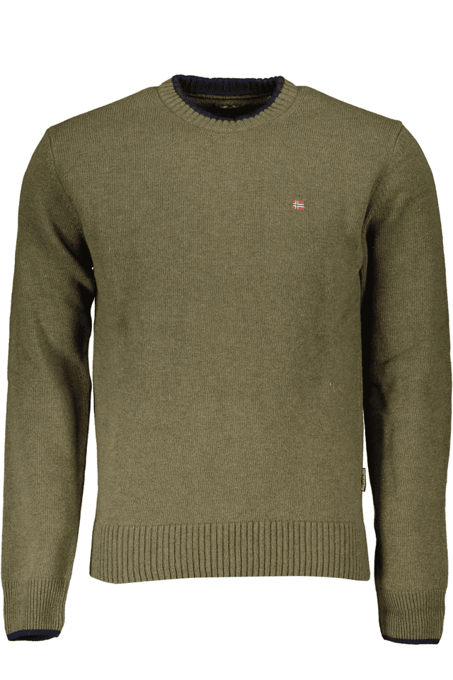 5760NAPAPIJRI MAGLIONE UOMO VERDE