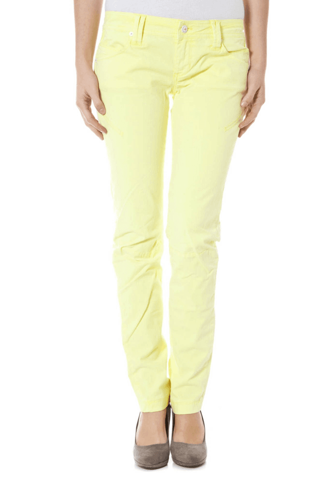 551ZUELEMENTS PANTALONE DONNA GIALLO
