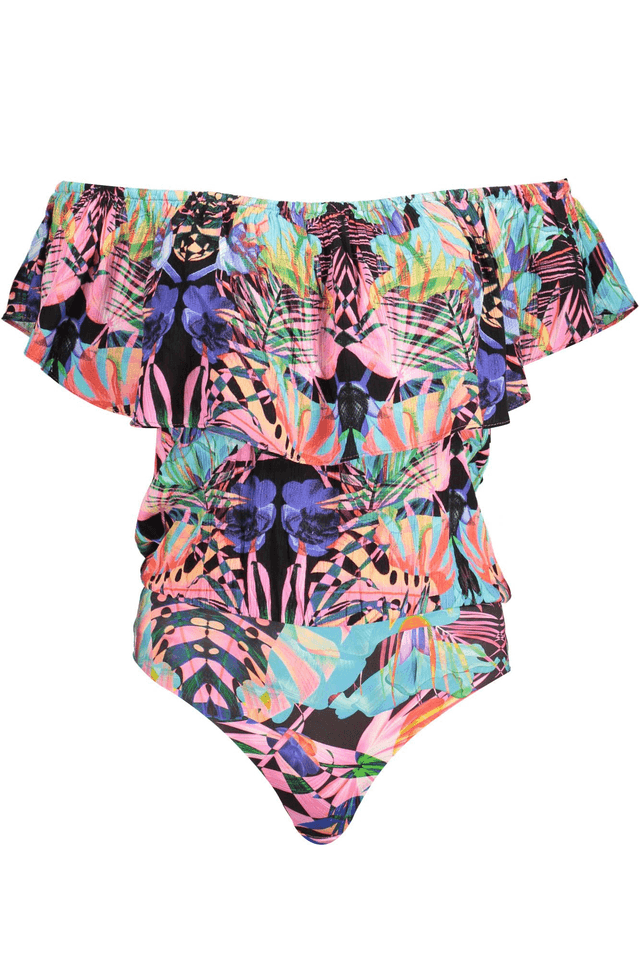 1512DESIGUAL BODY SENZA MANICHE DONNA NERO
