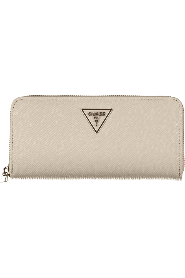 6886GUESS JEANS PORTAFOGLIO DONNA BEIGE