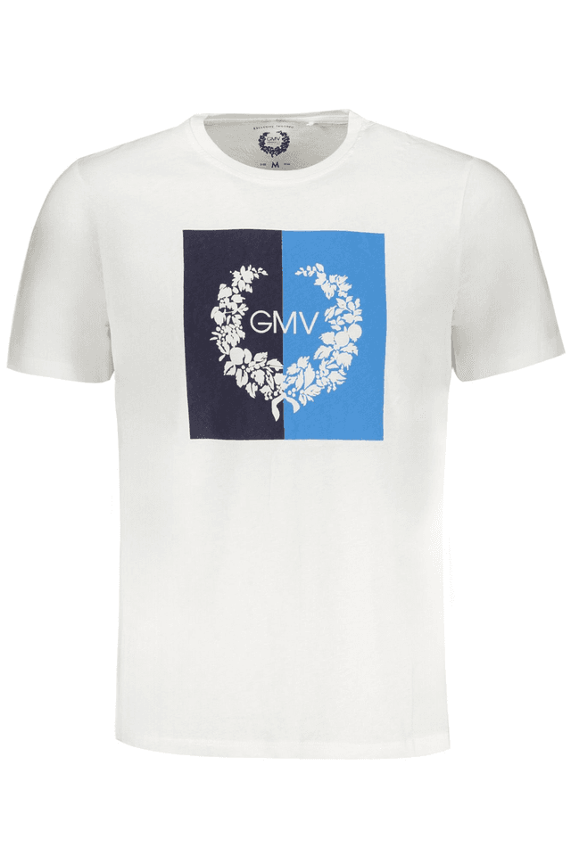 9570GIAN MARCO VENTURI T-SHIRT MANICHE CORTE UOMO BIANCO