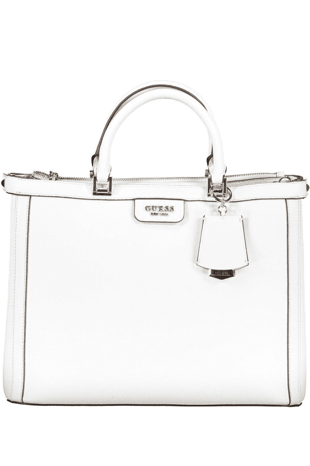 4574GUESS JEANS BORSA DONNA BIANCO
