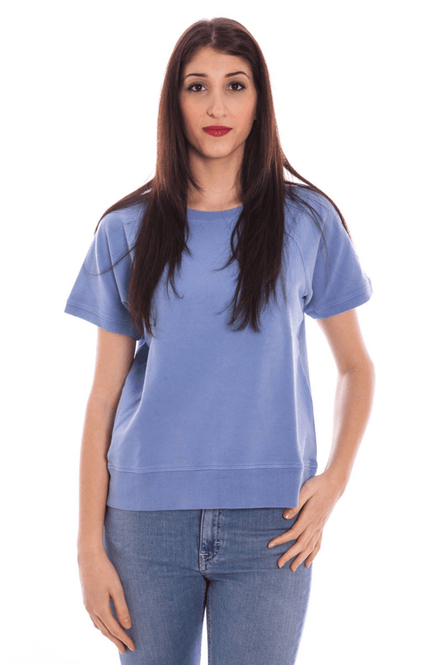 30GANT FELPA SENZA ZIP DONNA BLU