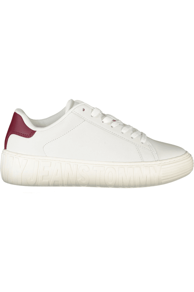 4764TOMMY HILFIGER CALZATURA SPORTIVA DONNA BIANCO