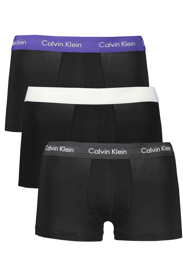 6216CALVIN KLEIN BOXER UOMO NERO