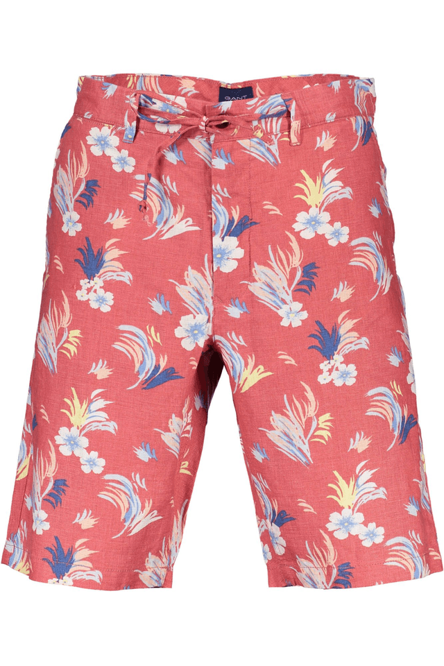591GANT PANTALONE BERMUDA UOMO ROSSO