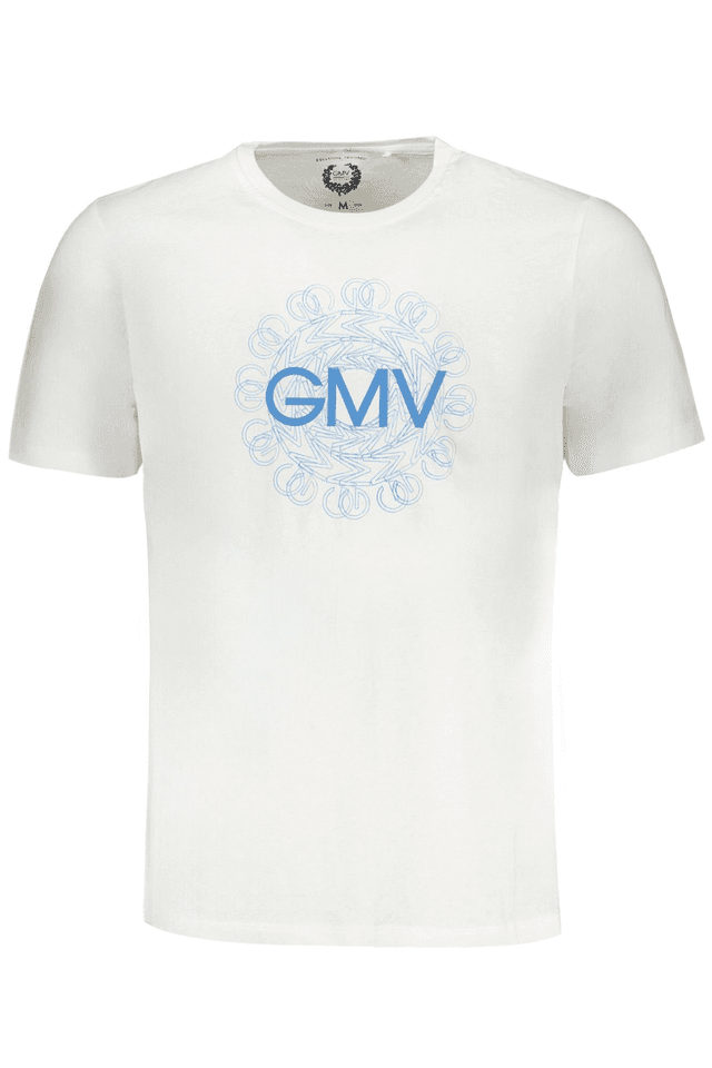 9567GIAN MARCO VENTURI T-SHIRT MANICHE CORTE UOMO BIANCO