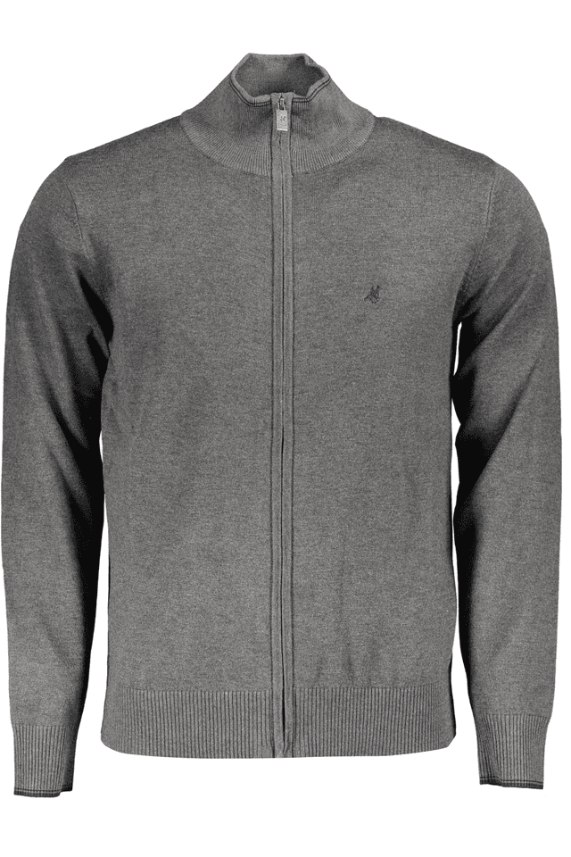4875U.S. GRAND POLO CARDIGAN UOMO GRIGIO
