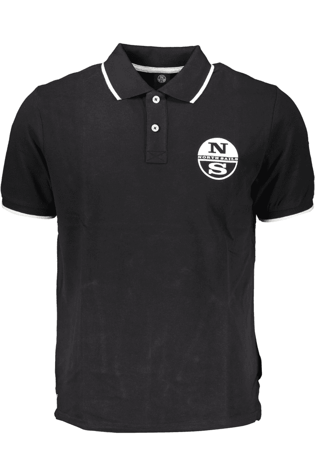 7177NORTH SAILS POLO MANICHE CORTE UOMO NERO