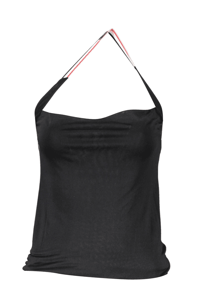 3252PHARD TOP DONNA NERO