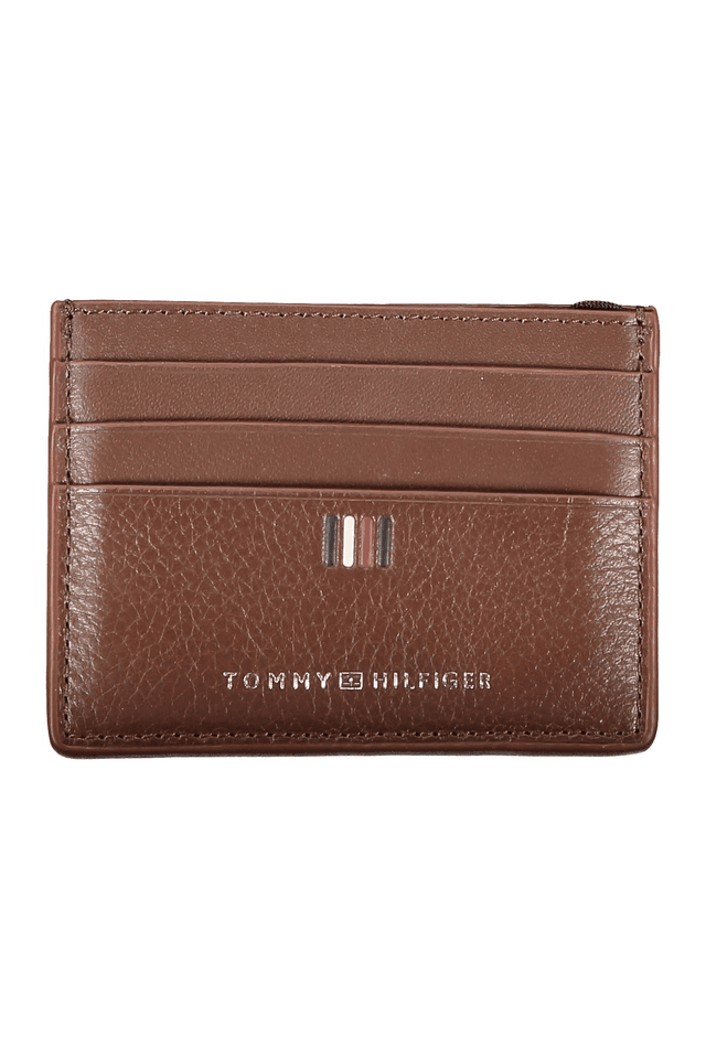 7028TOMMY HILFIGER PORTAFOGLIO UOMO MARRONE