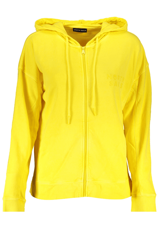 8723NORTH SAILS FELPA CON ZIP DONNA GIALLO
