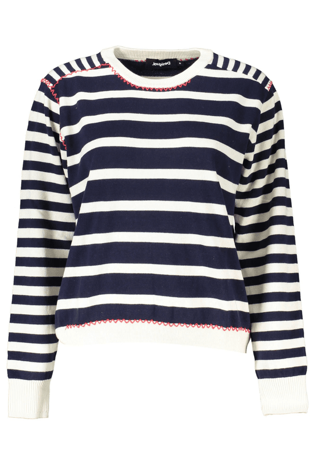 3143DESIGUAL MAGLIA DONNA BLU