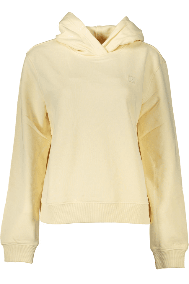 6907CALVIN KLEIN FELPA SENZA ZIP DONNA BEIGE
