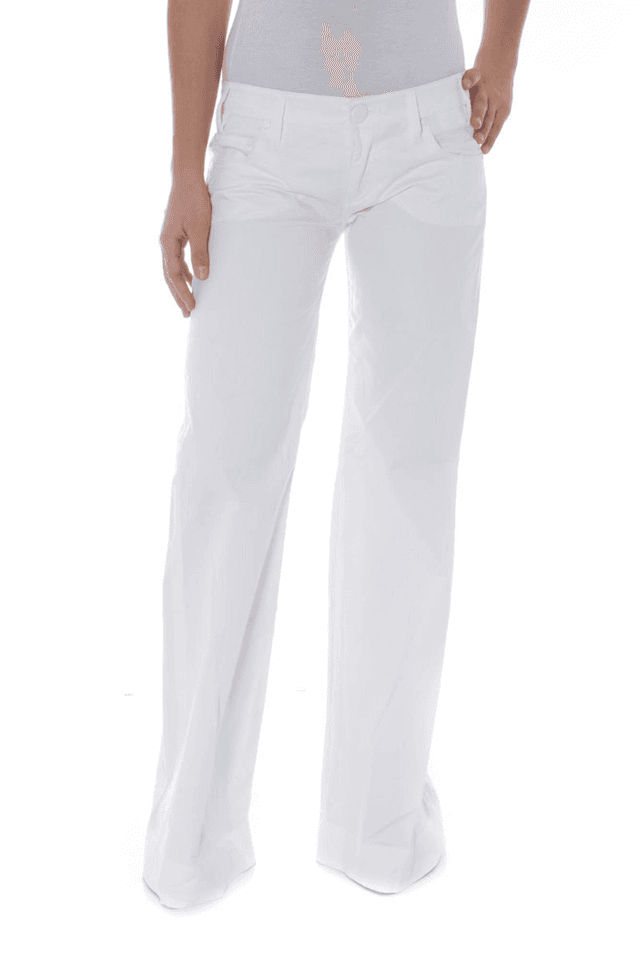 11PHARD PANTALONE DONNA BIANCO