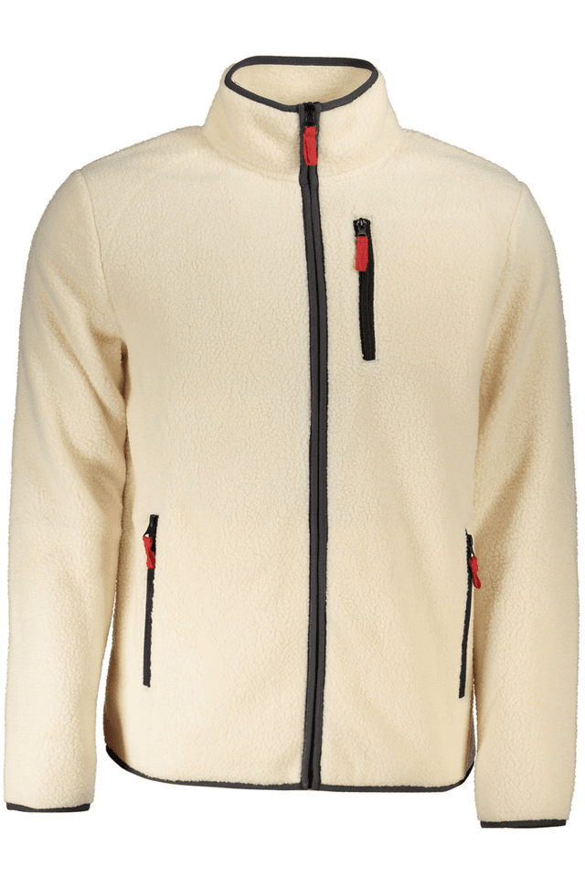 10091NORWAY 1963 FELPA CON ZIP UOMO BEIGE