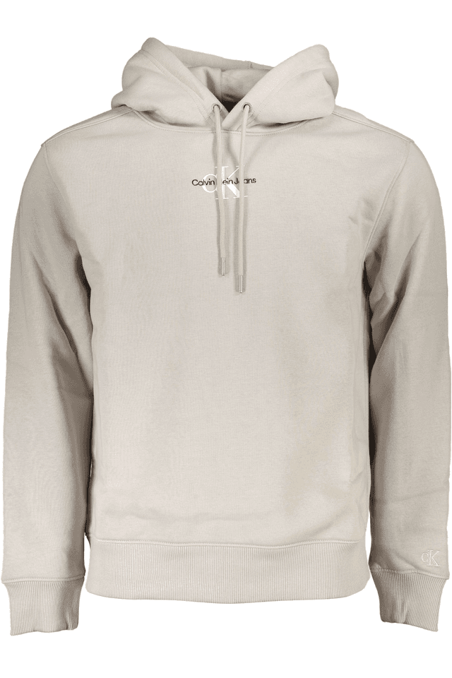 5497CALVIN KLEIN FELPA SENZA ZIP UOMO GRIGIO