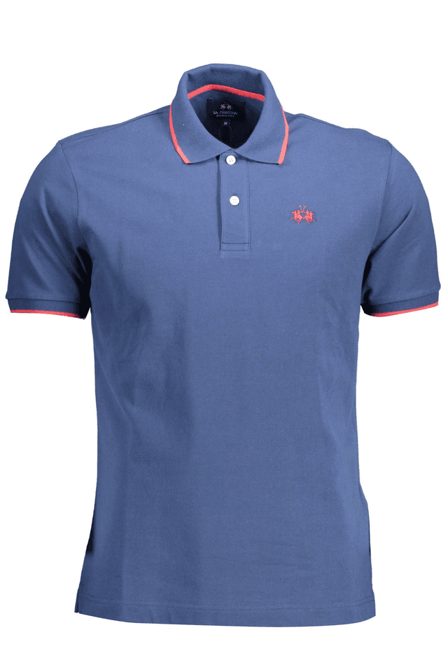 1596LA MARTINA POLO MANICHE CORTE UOMO BLU