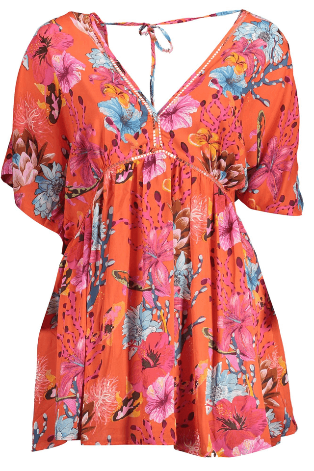 1677DESIGUAL ABITO CORTO DONNA ROSSO