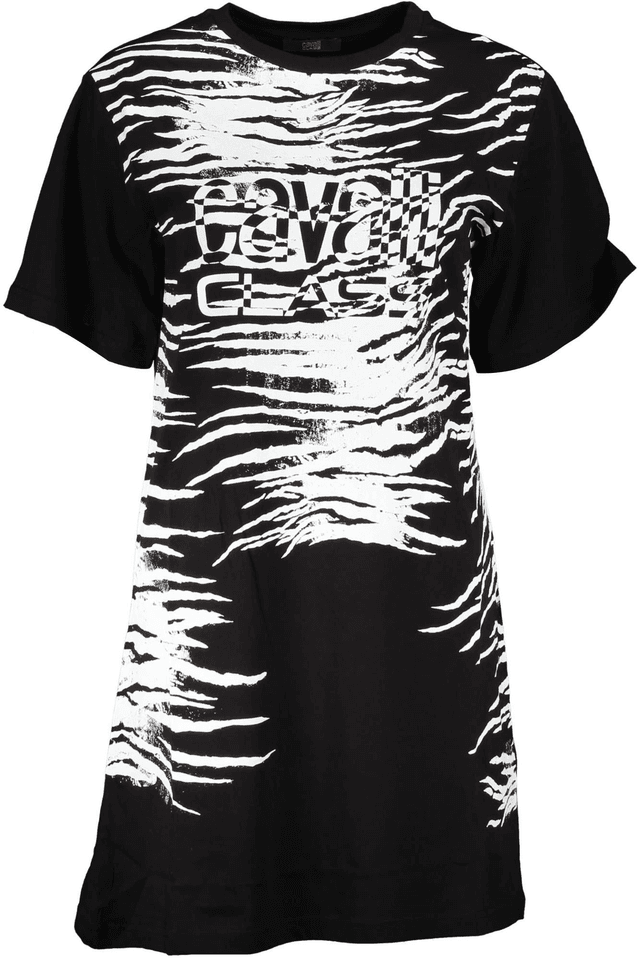 4083CAVALLI CLASS ABITO CORTO DONNA NERO