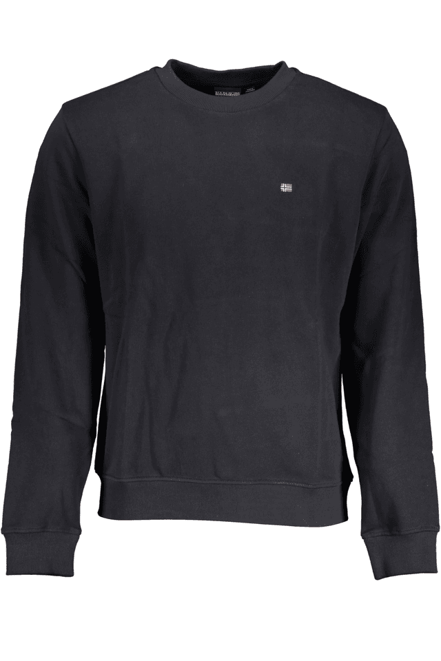 7573NAPAPIJRI FELPA SENZA ZIP UOMO NERO