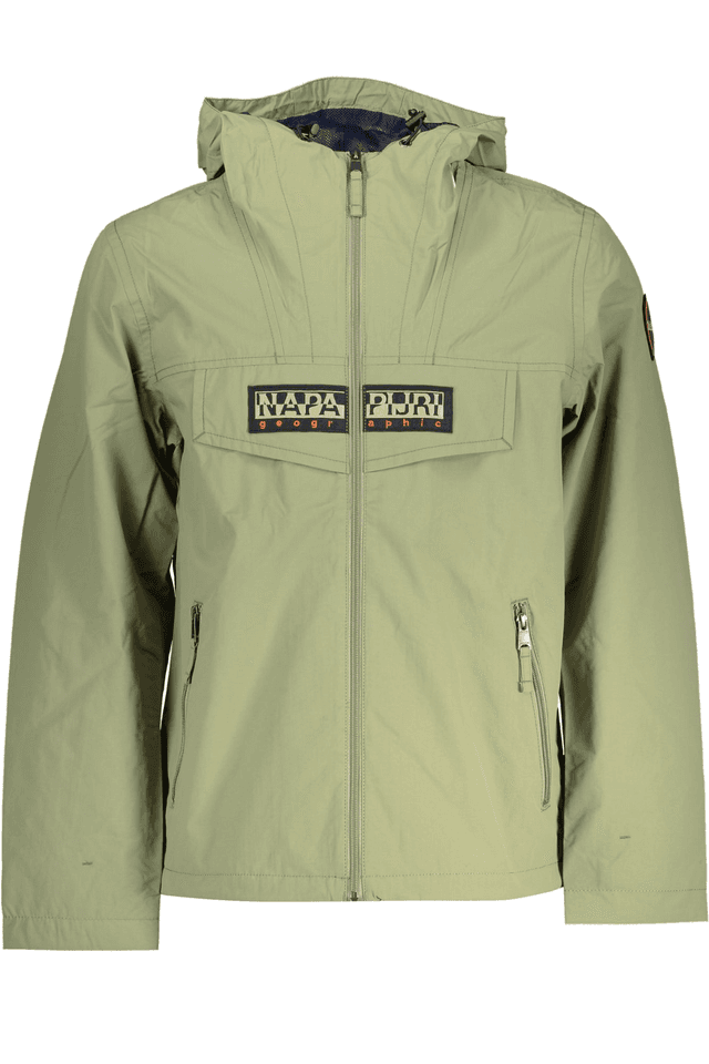 7689NAPAPIJRI GIACCA SPORTIVA UOMO VERDE