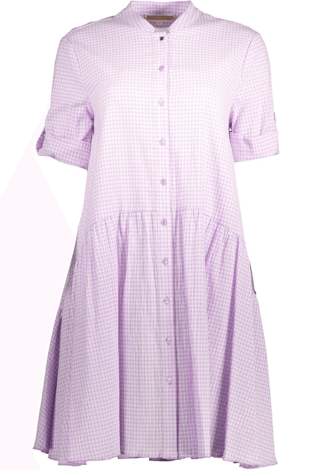 1631KOCCA ABITO CORTO DONNA ROSA