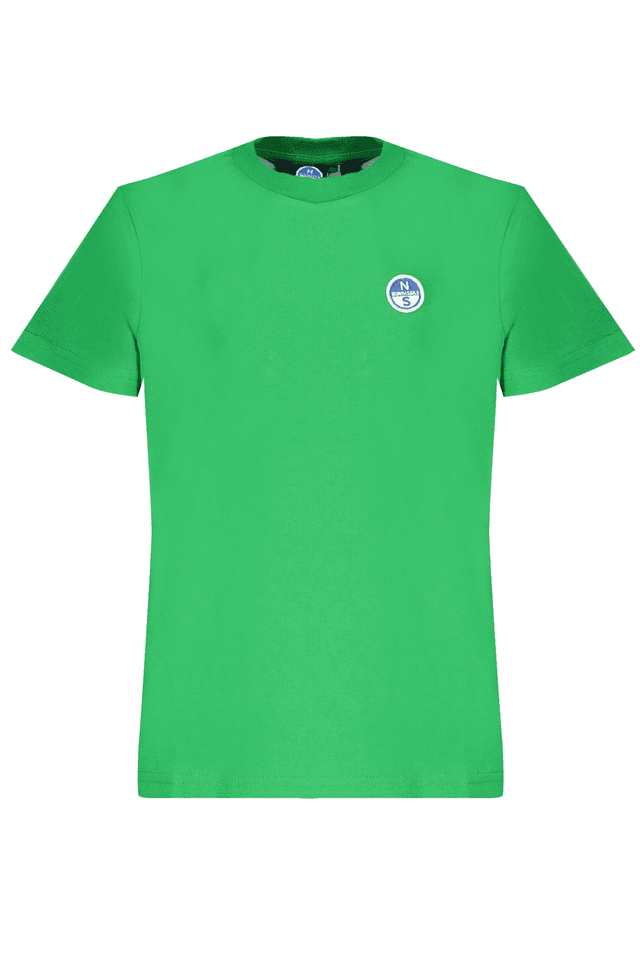 8407NORTH SAILS T-SHIRT MANICHE CORTE BAMBINO VERDE