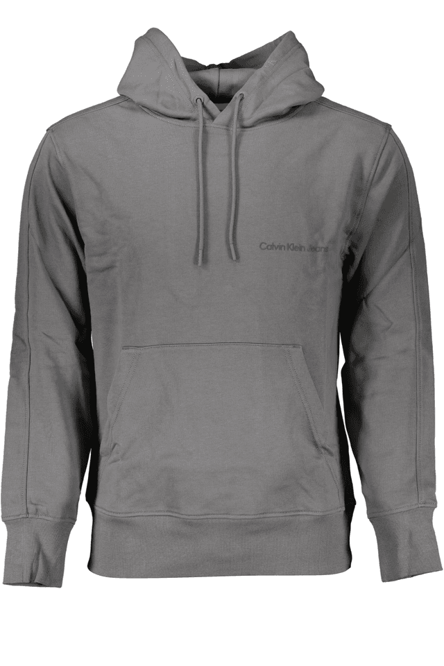 7058CALVIN KLEIN FELPA SENZA ZIP UOMO GRIGIO