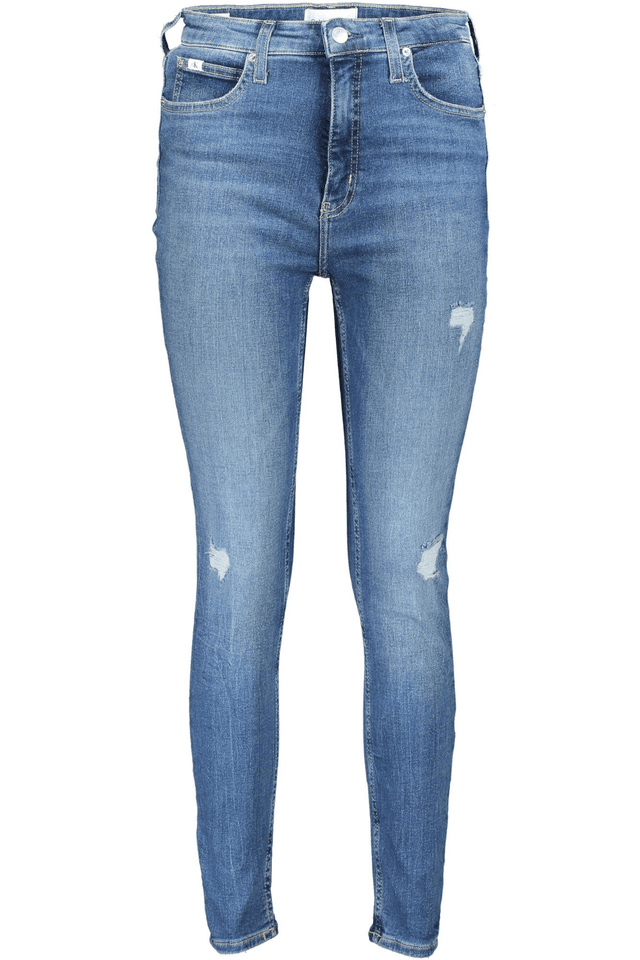 4467CALVIN KLEIN JEANS DENIM DONNA BLU