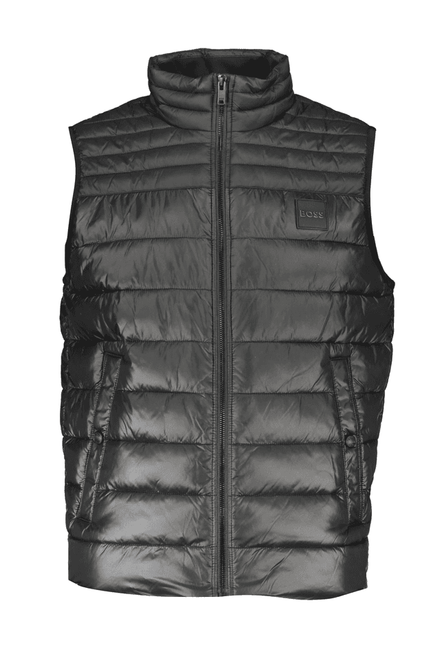 7591HUGO BOSS SMANICATO UOMO NERO