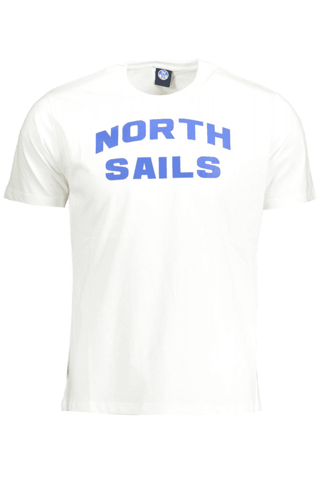 637NORTH SAILS T-SHIRT MANICHE CORTE UOMO BIANCO