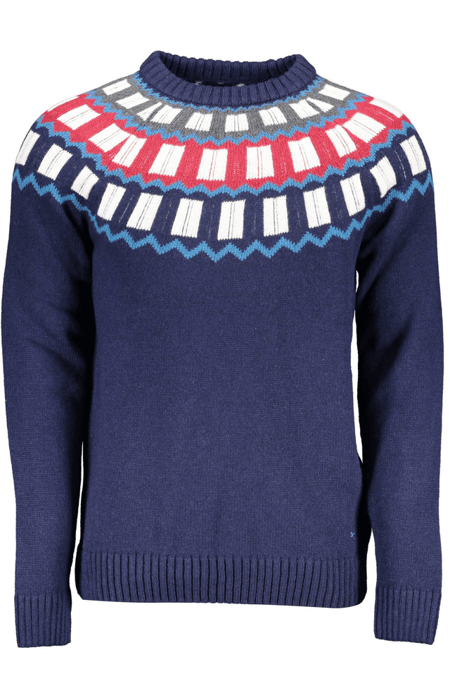 5298GANT MAGLIONE UOMO BLU