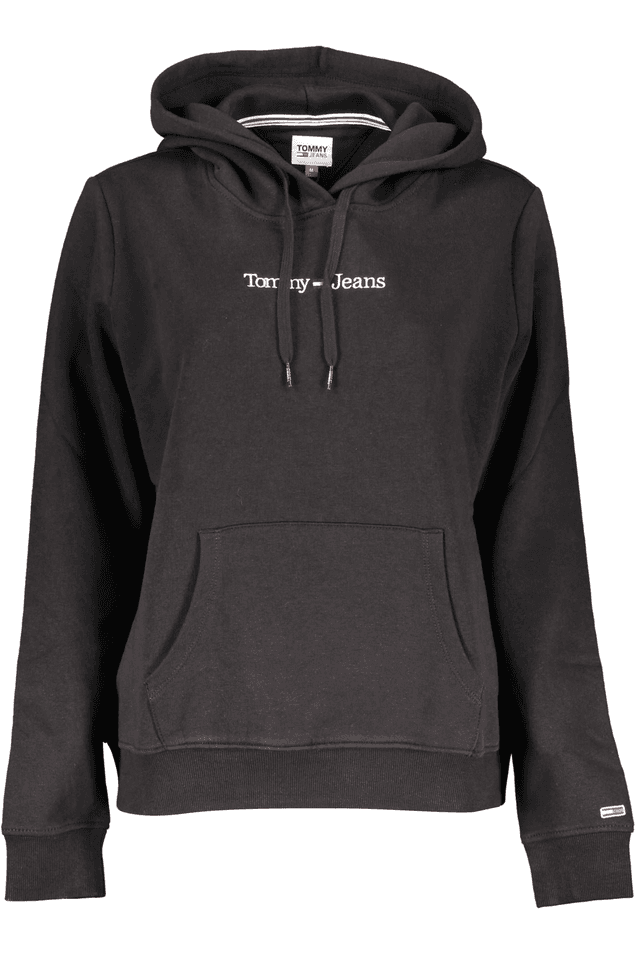 2570TOMMY HILFIGER FELPA SENZA ZIP DONNA NERO