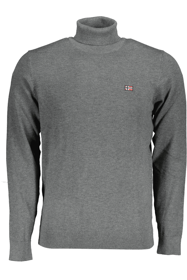 6591NORWAY 1963 MAGLIONE UOMO GRIGIO