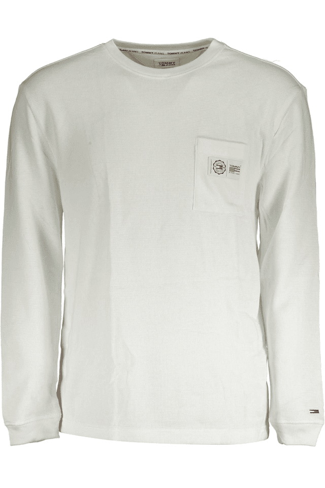 2688TOMMY HILFIGER MAGLIA UOMO BIANCO