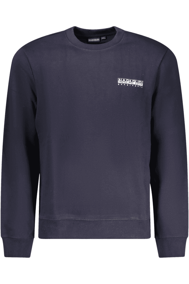 10366NAPAPIJRI FELPA SENZA ZIP UOMO BLU