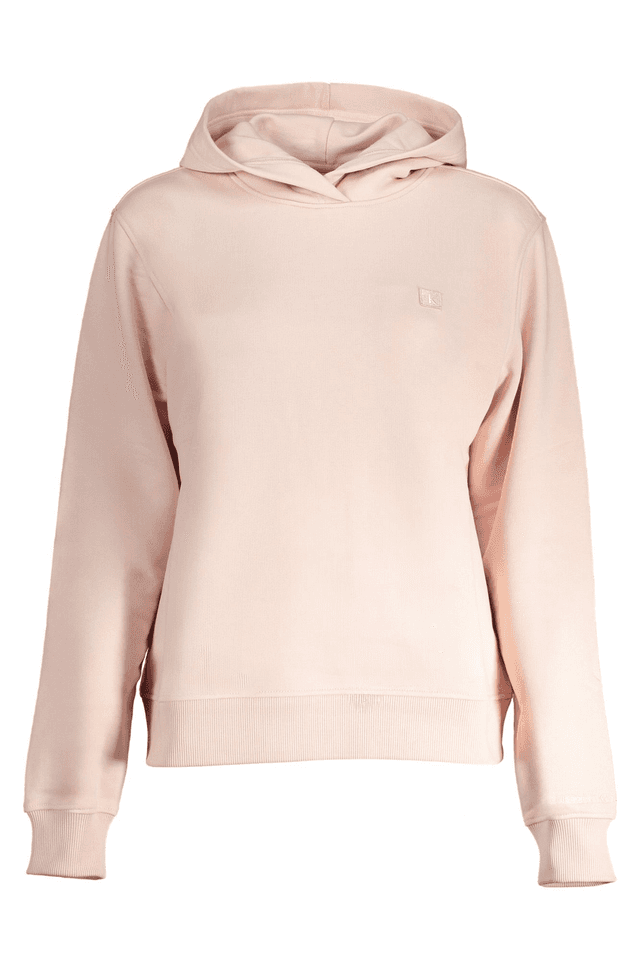 8864CALVIN KLEIN FELPA SENZA ZIP DONNA ROSA
