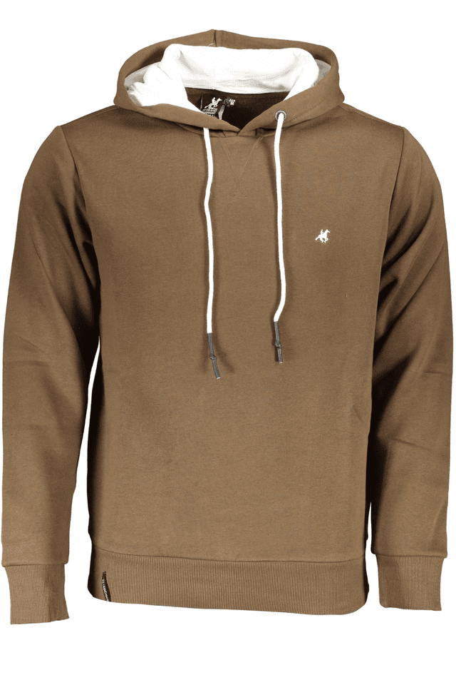 4840U.S. GRAND POLO FELPA SENZA ZIP UOMO MARRONE