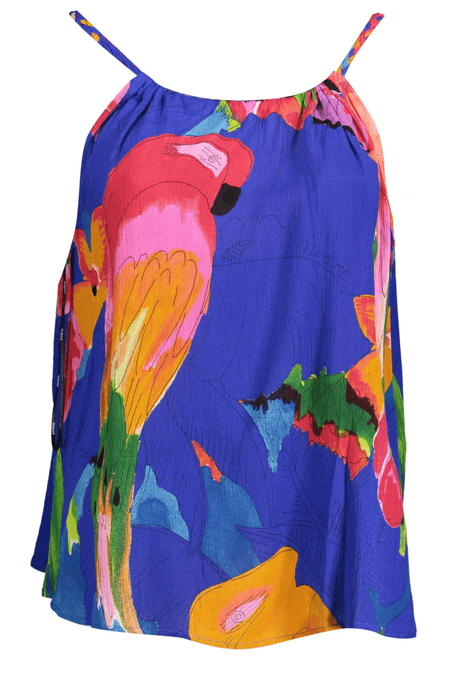 1517DESIGUAL CANOTTA DONNA BLU