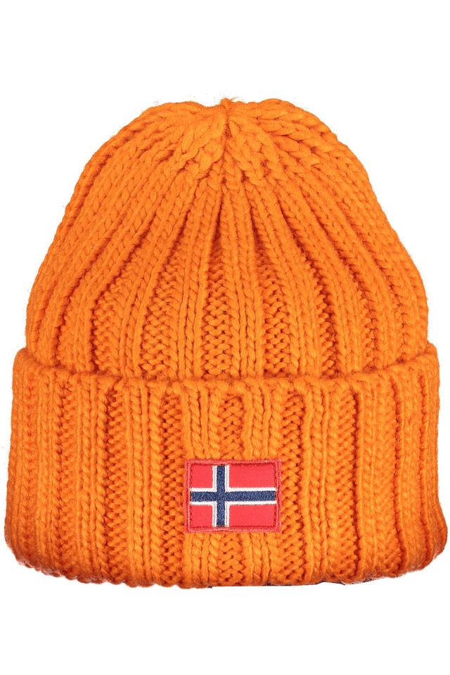 5891NORWAY 1963 BERRETTO UOMO ARANCIO