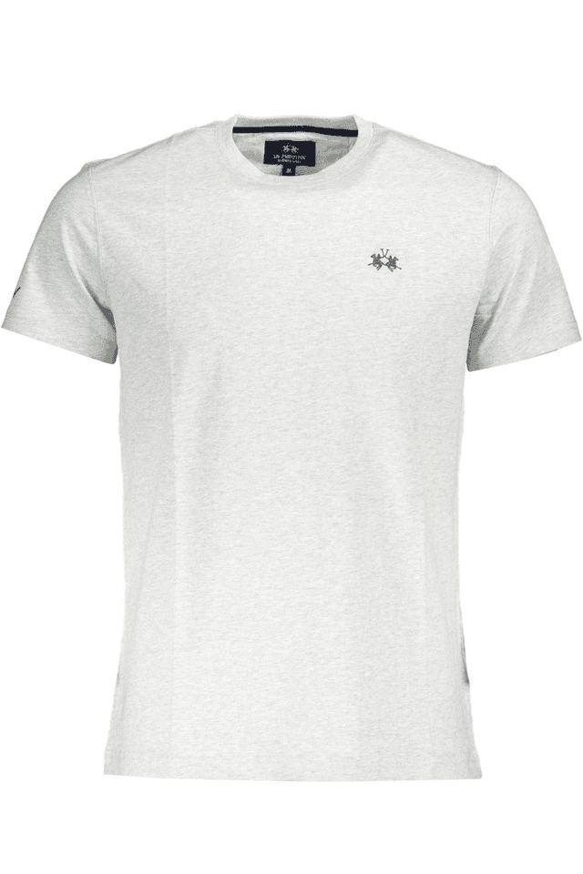 3872LA MARTINA T-SHIRT MANICHE CORTE UOMO GRIGIO