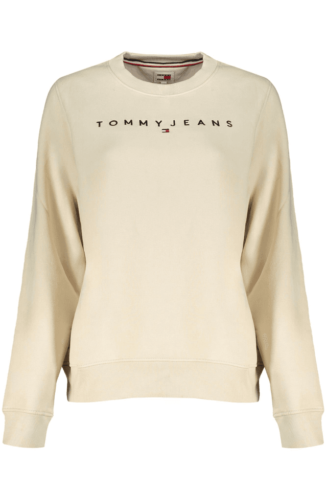 TOMMY HILFIGER FELPA SENZA ZIP DONNA BEIGE