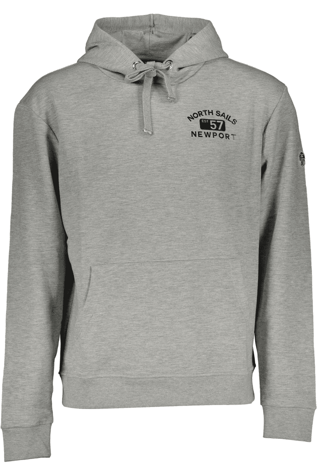2416NORTH SAILS FELPA SENZA ZIP UOMO GRIGIO