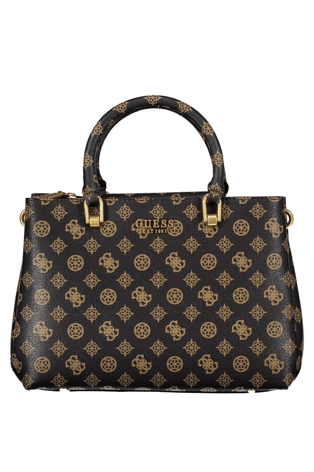 6859GUESS JEANS BORSA DONNA MARRONE