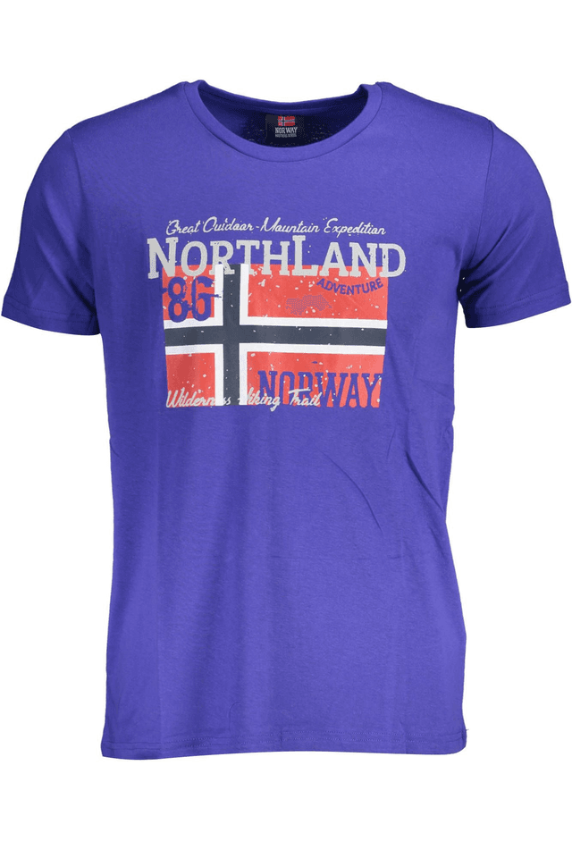 3953NORWAY 1963 T-SHIRT MANICHE CORTE UOMO BLU