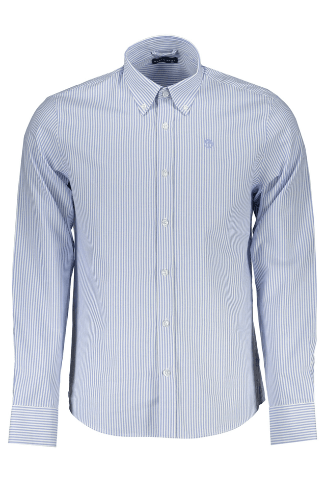 8727NORTH SAILS CAMICIA MANICHE LUNGHE UOMO AZZURRO