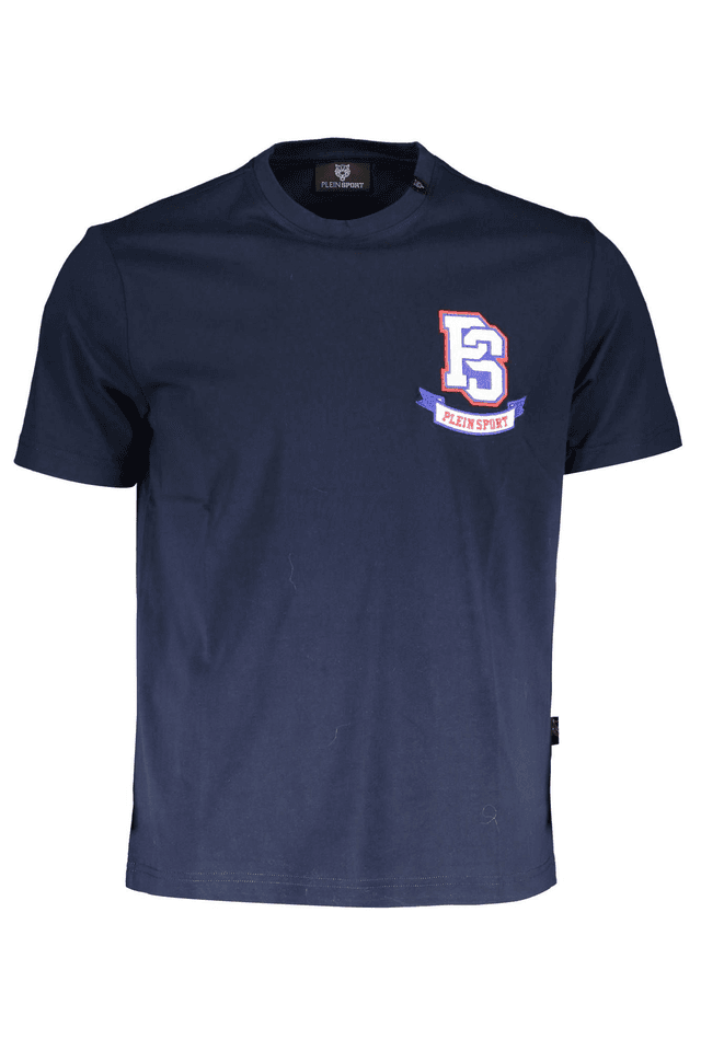 1318PLEIN SPORT T-SHIRT MANICHE CORTE UOMO BLU
